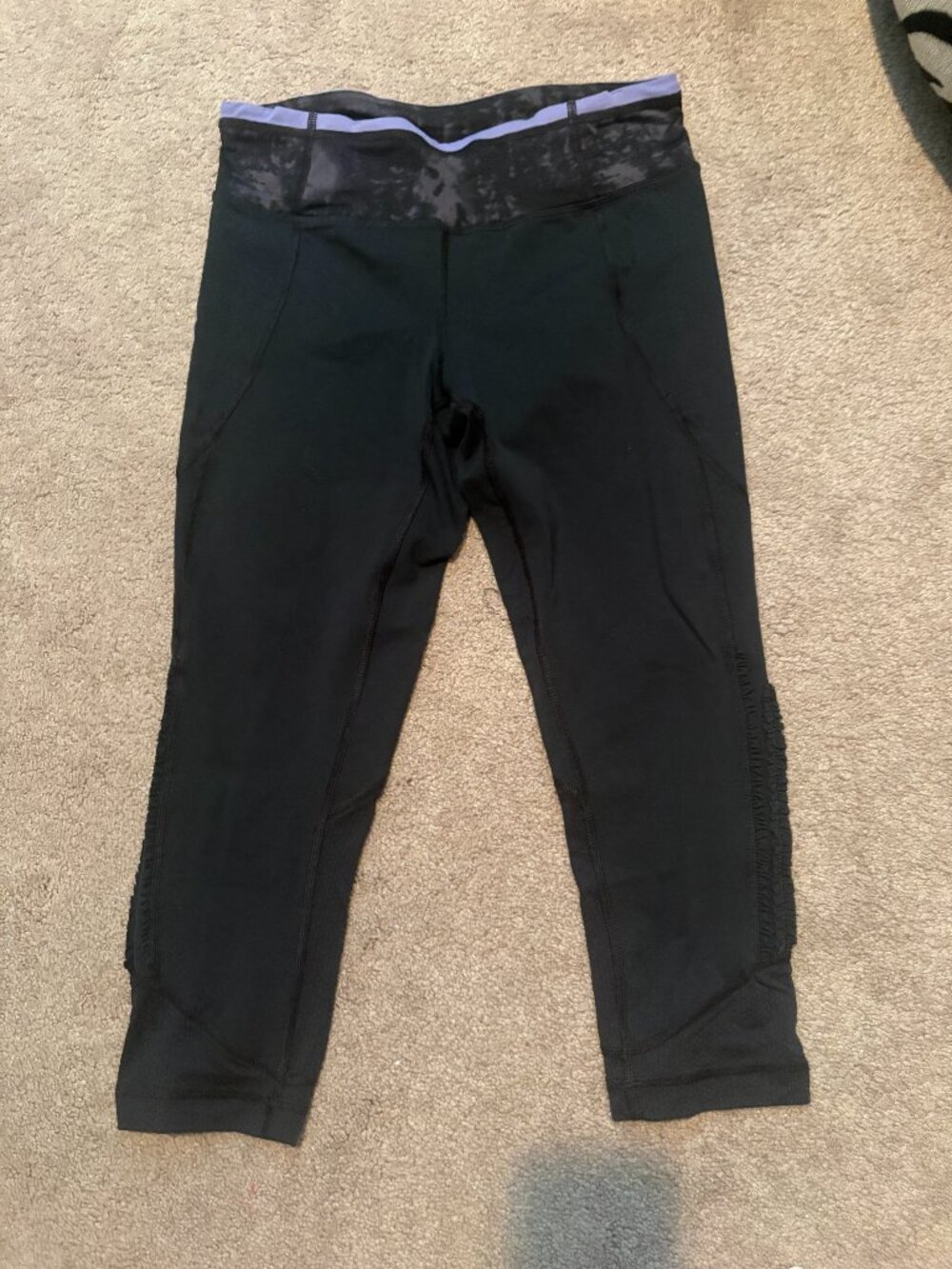 Lululemon Black Capri Legging Size 6